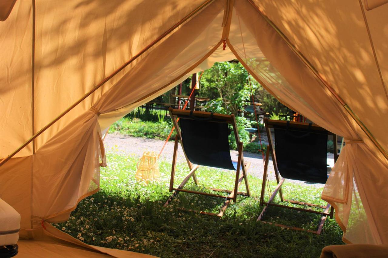 Camping Vert Lavande Belmont-sur-Rance Ngoại thất bức ảnh