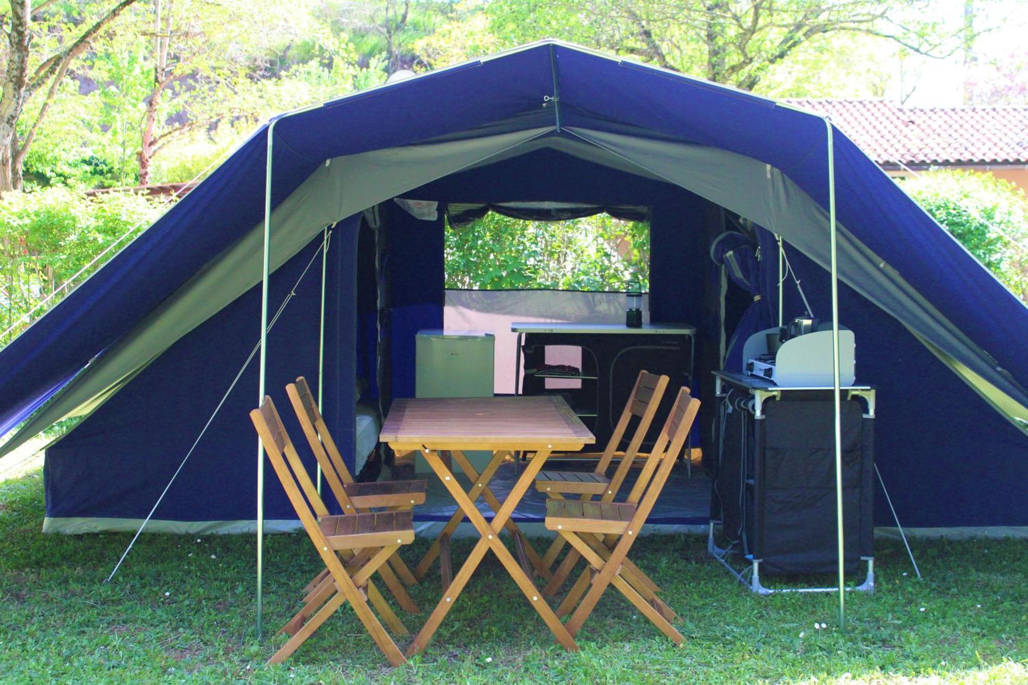 Camping Vert Lavande Belmont-sur-Rance Ngoại thất bức ảnh